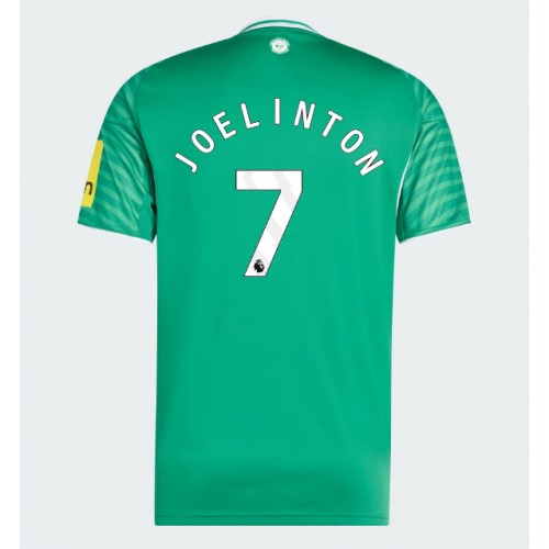 Stroje piłkarskie Newcastle United Joelinton #7 Koszulka Wyjazdowej 2025-26 Krótki Rękaw